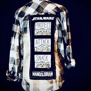 Custom vintage Star Wars flannel